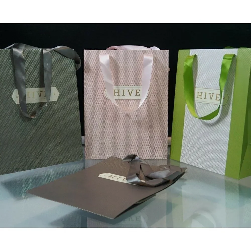 Hive Boutique Store West Palm Beach Florida Totes 4 Paper Gift Bags Rope Handle